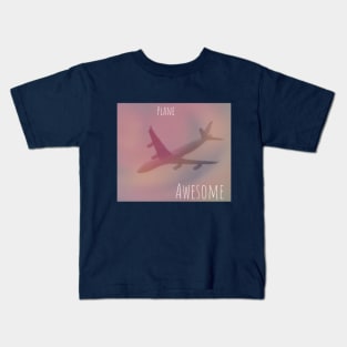 Plane Awesome Kids T-Shirt